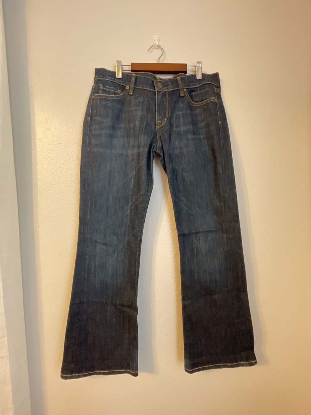Citizens of Humanity Dita Petite Bootcut Jeans Size 29 Dark Blue Denim
